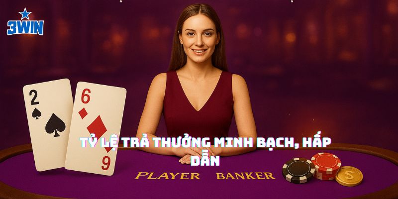 Giao diện sòng bạc cực đẹp chỉ có tại 3Win
